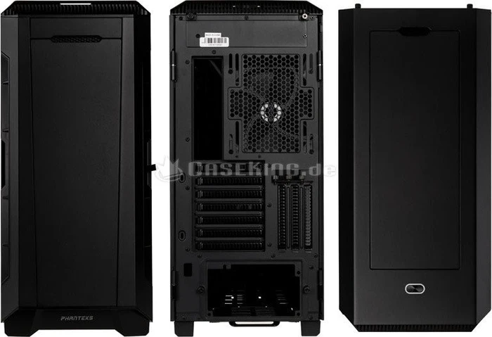 Phanteks Eclipse P600S Satin Black, schwarz, Glasfenster, schallgedämmt