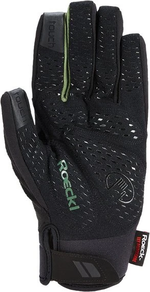 Roeckl Ranten Fahrradhandschuhe black/fir forest