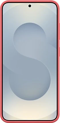 Samsung Silicone Case für Galaxy S25 rot