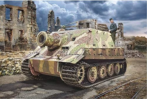 Italeri 38cm RW 61 auf Sturmmöser Tiger
