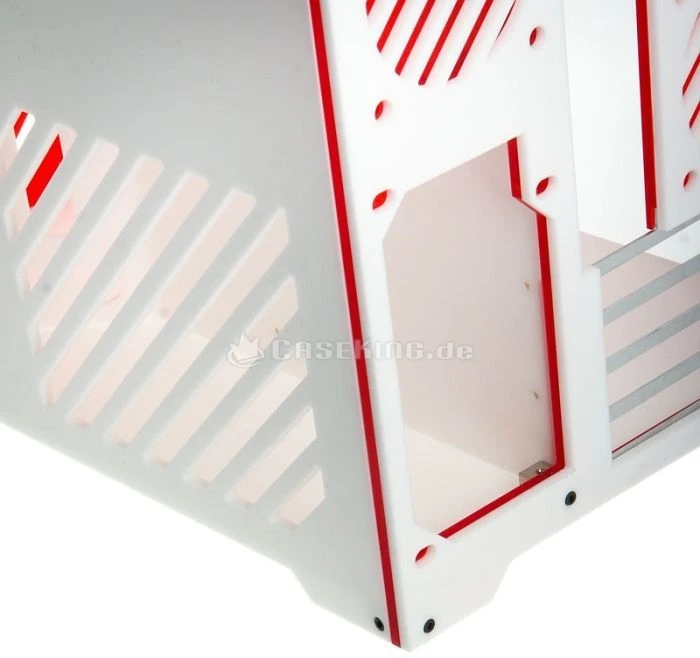 Parvum Systems S2.0 weiß/rot, Acrylfenster