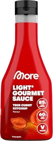 More Nutrition Light Gourmet Sauce & Salad Dressing True Curry Ketchup 285ml