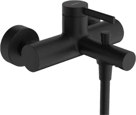 Hansgrohe Zesis S Einhebel-Wannenmischer Aufputz mattschwarz