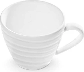 Gmundner Keramik Weißgeflammt Kaffeetasse Gourmet 9cm