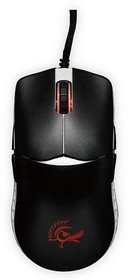 Ducky Feather Black & White Ultralight Gaming Mouse, Omron Switches, USB (DMFE20O-OAZPA7V)