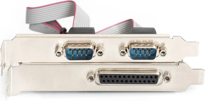 Digitus 1x parallel/2x seriell, PCIe x1