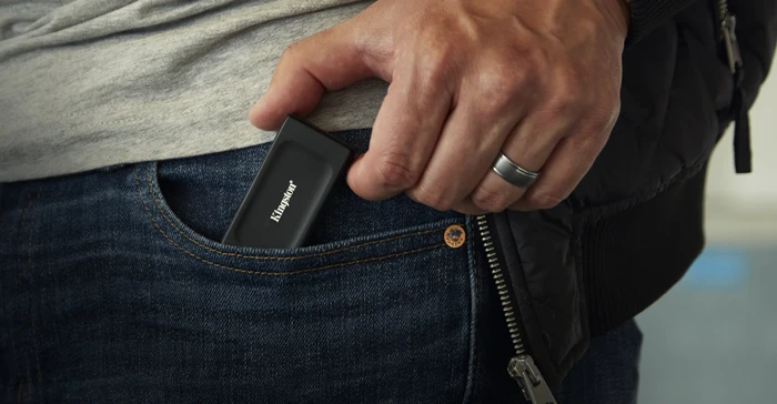 Kingston XS1000 Portable SSD, 1TB, USB-C 3.1