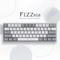 Redragon K617 Fizz, 60%, weiß/grau, LEDs RGB, hot-swap, Outemu Red, USB, US Vorschaubild