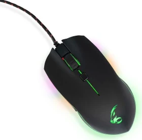MediaRange Gaming Series GS201 RGB Gaming Mouse schwarz, USB (MRGS201)