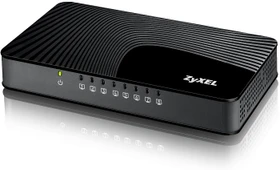 Zyxel GS-100 Desktop Gigabit Switch, 8x RJ-45