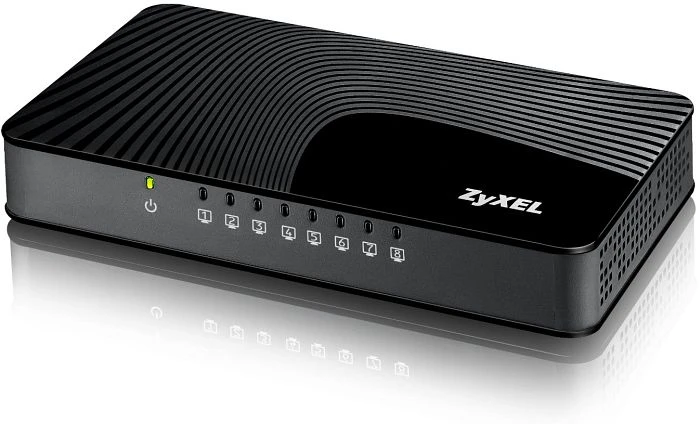 Zyxel GS-100 Desktop Gigabit Switch, 8x RJ-45