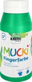 Kreul Mucki Fingerfarbe, grün, 750ml