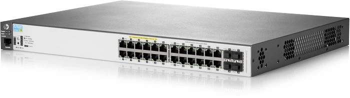 HPE Aruba 2530 24G Rackmount Gigabit Managed Switch, 24x RJ-45, 4x SFP, 195W PoE+