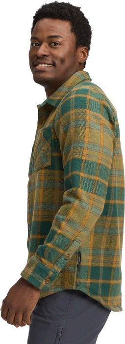 Black Diamond Project Heavy Flannel Hemd langarm deep woods/laurel green/flax (Herren)