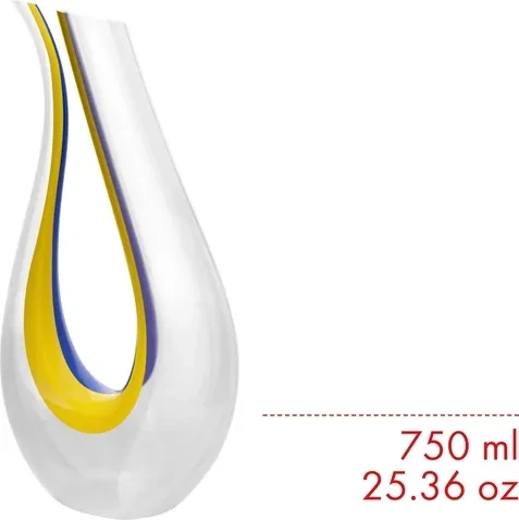 Riedel Amadeo Dekanter 1.5l blau/gelb