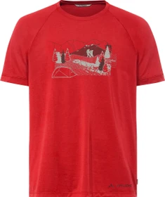 Vaude Gleann II Funktionsshirt kurzarm mars red (Herren)