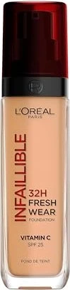 L'Oréal Infaillible 24H Fresh Wear Make-Up Foundation 260 golden sun, 30ml