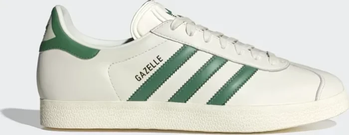 adidas Gazelle off white/preloved green/collegiate green (Herren)