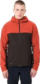 Vaude Moab Rain Fahrradjacke glowing red/black (Herren)