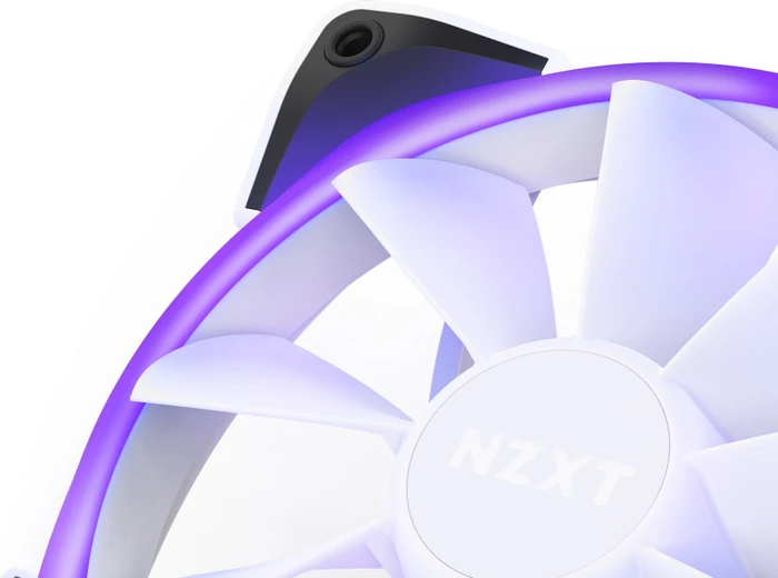 NZXT Aer RGB 2 Starter Kit, Matte White, weiß, LED-Steuerung, 120mm, 3er-Pack