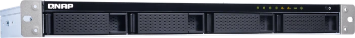 QNAP Turbo Station TS-431XeU-8G 96TB, 8GB RAM, 1x SFP+ 10Gb/s, 2x RJ-45 1000Base-T, 1HE