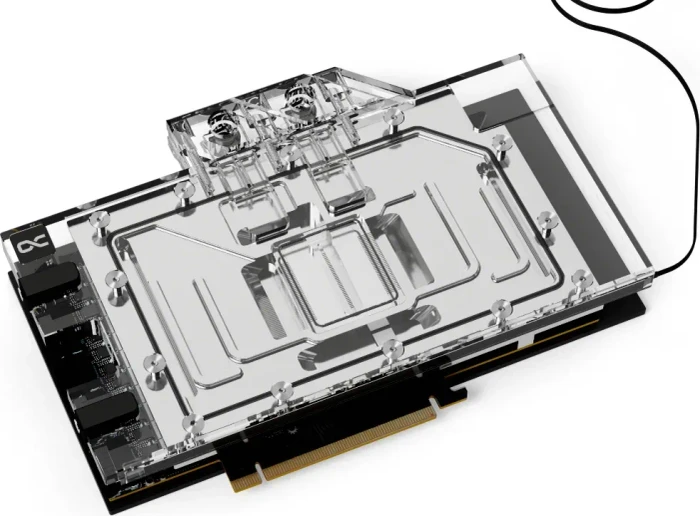 Alphacool Eisblock Aurora NVIDIA RTX 4070 Ti TUF Gaming mit Backplate