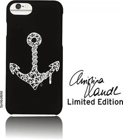 Emporia Snap-on Case Anker "Christina Landl Design Edition" für Apple iPhone 7 schwarz (SCLA-ANC-IPH7-B)