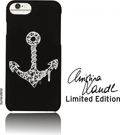 Emporia Snap-on Case Anker "Christina Landl Design Edition" für Apple iPhone 7 schwarz