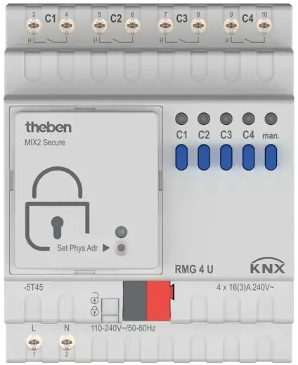 Theben RM U KNX, REG, Schaltaktor