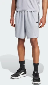 adidas Train Essentials Piqué 3-Streifen Trainingshose kurz halo silver/black (Herren)