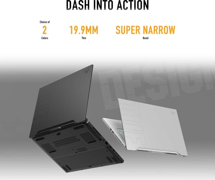 ASUS TUF Dash F15 FX516PR-AZ024T, Moonlight White, Core i7-11370H, 16GB RAM, 1TB SSD, GeForce RTX 3070, PL
