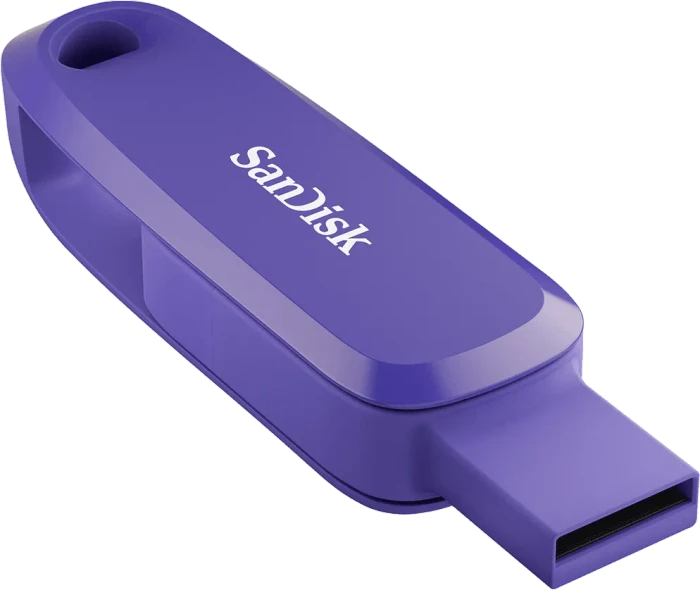 SanDisk Phone Drive for Android 32GB Purple Opulence, USB-A + USB-C, USB 3.2 Gen 1×1