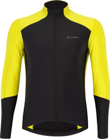 Löffler Combo Mid Trikot langarm black/neon yellow (Herren)