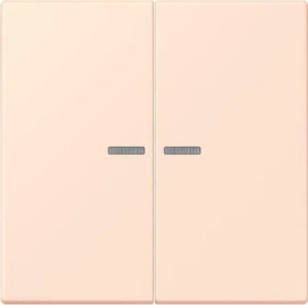 Jung Wippe 2-fach, orange pâle