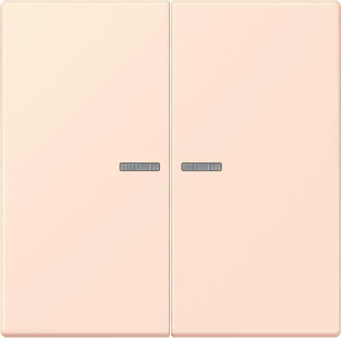 Jung Wippe 2-fach, orange pâle