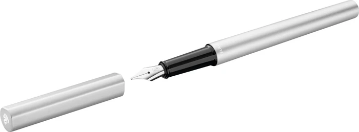 Pelikan Ineo Elements P6 silber, rechte Hand, mittel, Etui