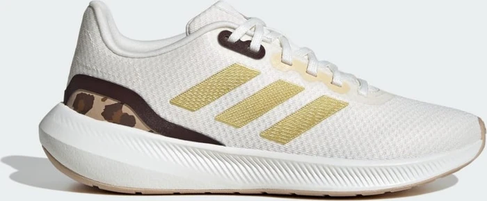 adidas Runfalcon 3.0 core white/gold metallic/magic beige (Damen)
