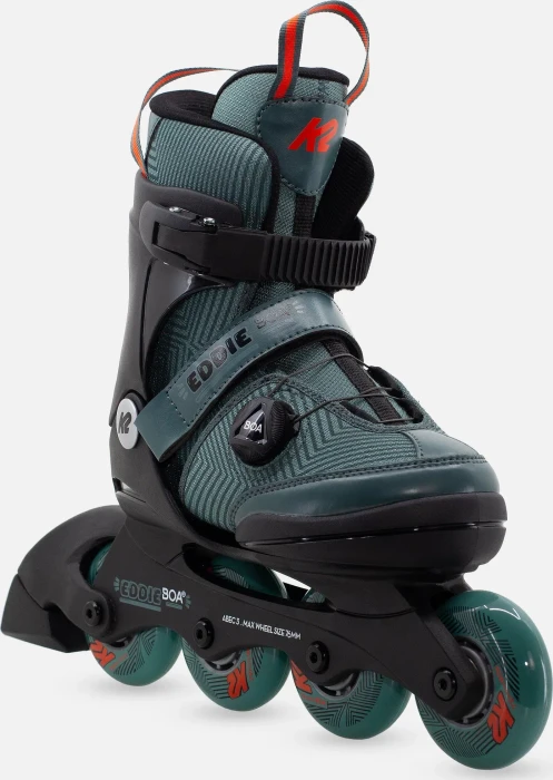 K2 Eddie BOA Inline-Skate dark teal (Junior) (Modell 2026)