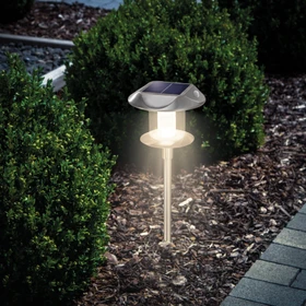 esotec Sunnylight PIR Duo Color Solar Sensor Wegeleuchte