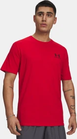 Under Armour Sportstyle Left Chest Funktionsshirt kurzarm rot (Herren)