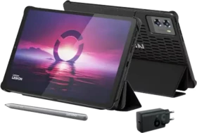 Lenovo Legion Tab TB321FU, Eclipse Black, 12GB RAM, 256GB, Bundle mit Eingabestift, Cover und Netzteil