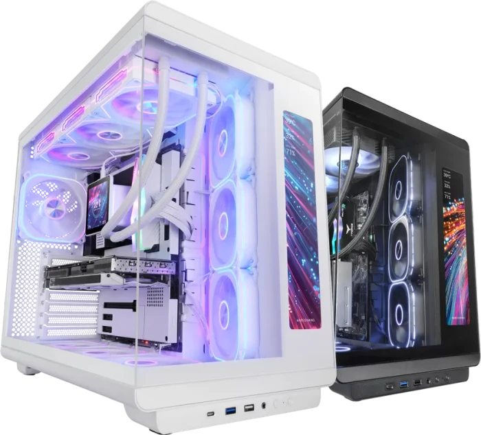 Mars Gaming MC-REVMAX White, Glasfenster