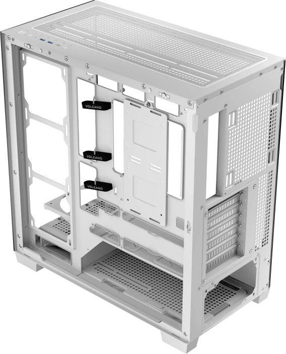 Modecom Volcano Stellar NF White, Glasfenster