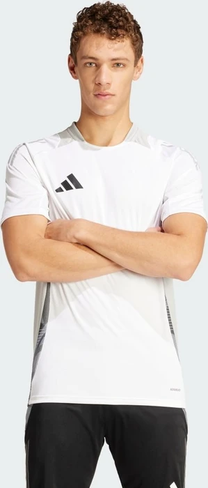 adidas Tiro 24 Competition Trainings Trikot kurzarm white/grey two (Herren)