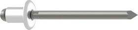 Gesipa A2 Edelstahl Flachrundkopf Blindniete 4.8x16mm, 500 Stück