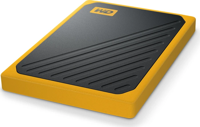 Western Digital WD My Passport Go gelb 500GB, USB 3.0 Micro-B