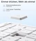 Inateck Ultraleicht Tastatur für iPad Air 6/iPad Air 5/iPad Pro 11", weiß, DE Vorschaubild