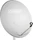 Schwaiger Stahl Offset Antenne (Ø 42 cm) grau (SPI440.0)