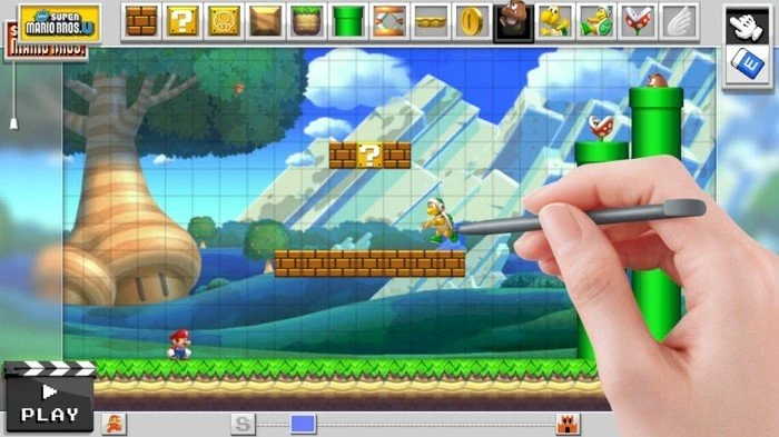 Super Mario Maker - inkl. amiibo Figur Mario (WiiU)