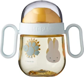 Mepal Mio Antitropf Trinklernbecher, 6+M, 200ml, miffy explore
